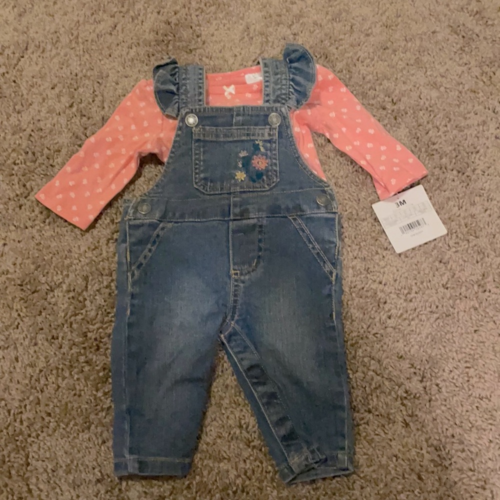 NWT - 3M overalls and tee. Carter’s brand.